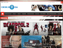 Tablet Screenshot of cineralia.com